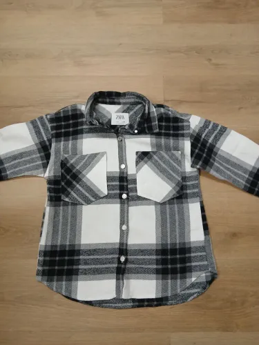 Camiseta xadrez infantil 