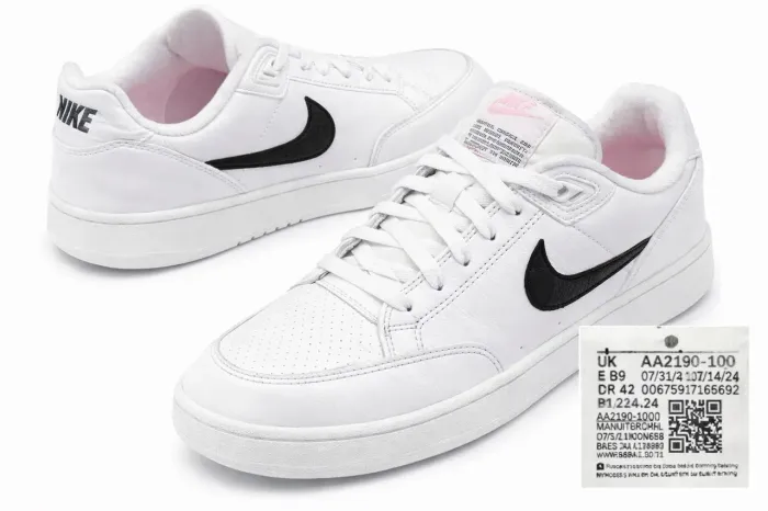 ? Nike Court Vision Low Next Nature - Branco - Nº 42 - Original