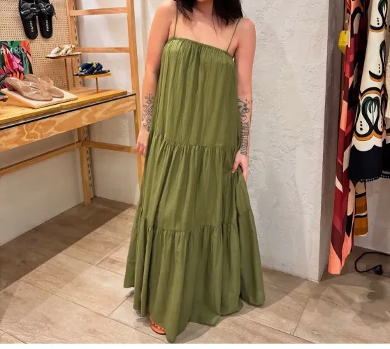 Vestido Alcinhas Marias Farm