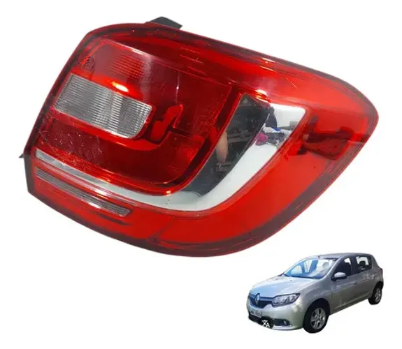 Lanterna Traseiro Direito Renault Sandero 2016 Direito/passageiro Branco