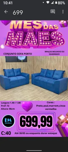Móveis direto de fábrica