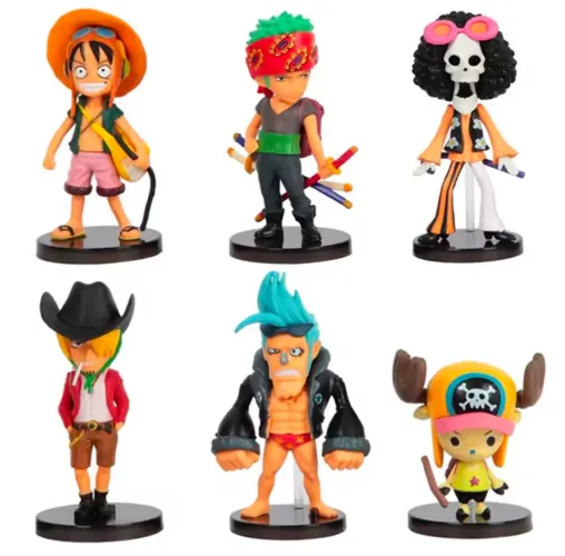 KIT 6 PEÇAS ONE PIECE