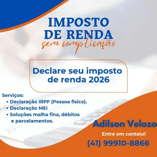 DECLARAÇÃO IRPF 2026