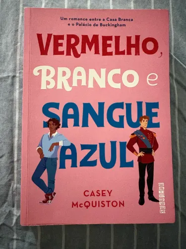 Vermelho Branco Sangue Azul - Livro Usado