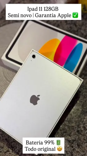 Ipad 11 128GB semi novo