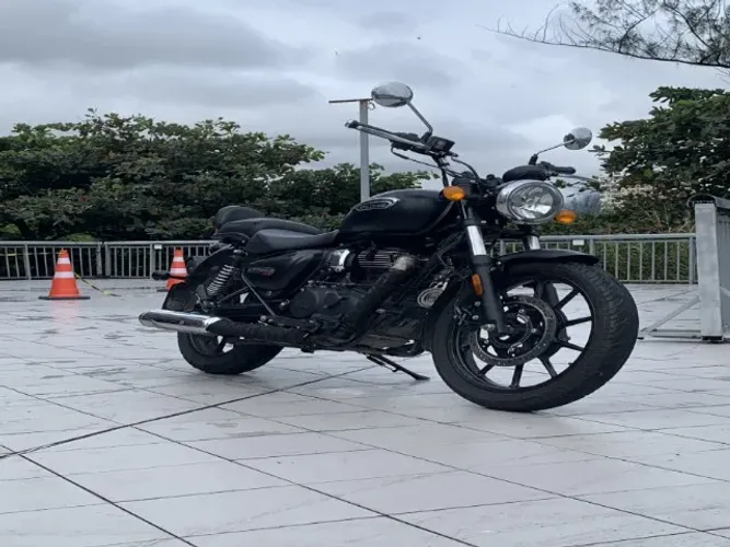 royal enfield meteor 350 350cc stellar black gasolina manual 2025 - Vendedora Fernanda 