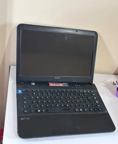 Notebook Vaio para retirada de peças