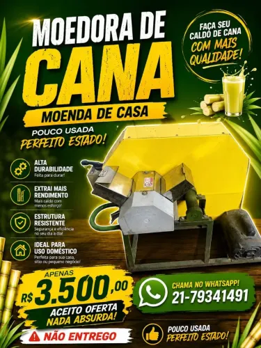 Moenda de cana