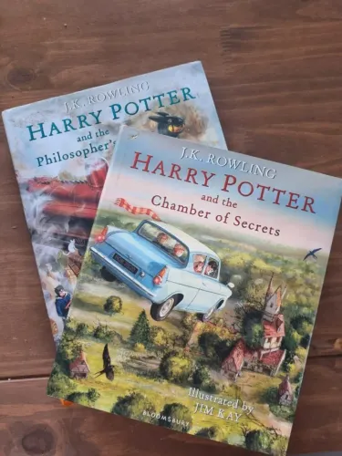 Harry Potter Illustrated (EM INGLÊS) - Vol. 1 e 2