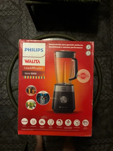 Liquidificador Philips Serie 5000 Preto 12 Velocidades