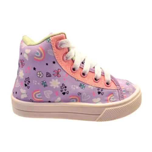 Tênis Casual Infantil Meninas Botinha Encanto Blitzz Lilás I563SO0917