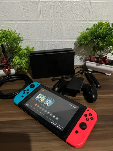 Nintendo switch V2 todo completo 