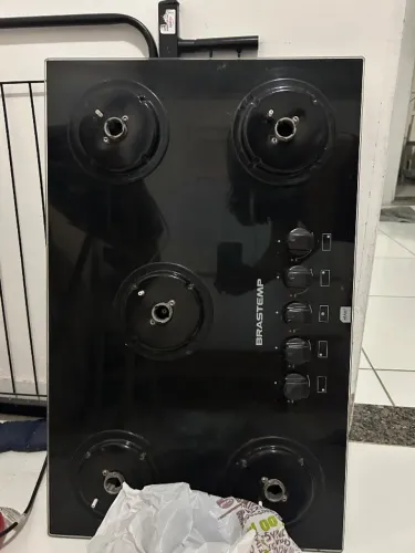 Cooktop 5 bocas Brastemp