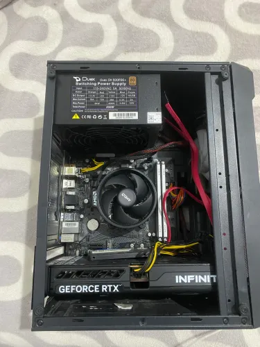 Troco pc RTX5060 R5 5500 16GB RAM