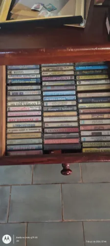 Discos Vinil e Fitas Cassete