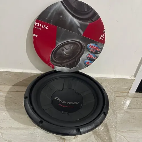 Pioneer TS-W311S4 Cara Preta 12" Novo na Caixa | Nunca Usado