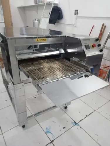 forno de esteiras tecnopizza tp-50 a gás 