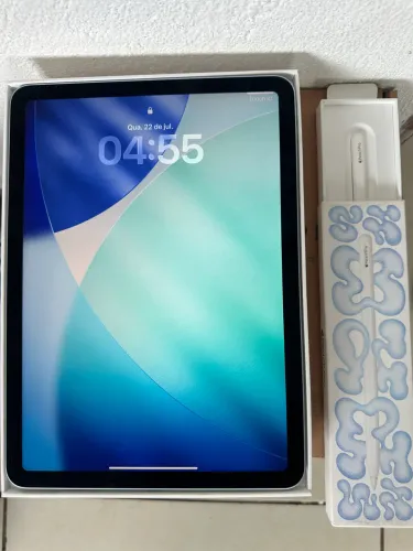 iPad 11" M3 128GB + Apple Pencil Pro + Acessórios | Na garantia