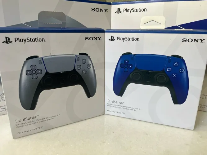 Controle Dual Sense PS5 Original Novo (Azul ou Prata)