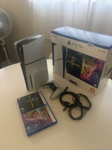 Ps5 slim com leitor