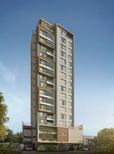 Apartamento alto padrão no centro de Brusque parcelado em 100 vezes