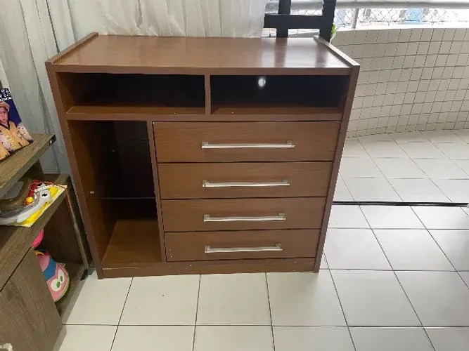 Cômoda Casal 4 gavetões