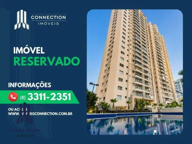 Apartamento com 2 dormitórios para alugar, 77 m² por R$ 4.848,00/mês - Portão - Curitiba/P