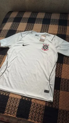Camisa Corinthians I 2026 Branca Invasão Torcedor Nike
