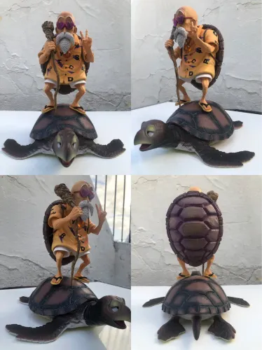 DRAGON BALL MESTRE KAME UM ESPETÁCULO DE BONECO