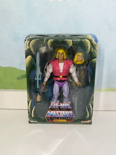 Masters of the Universe MOTU Super7 Adam (Club Grayskull) Ultimate Filmation Cartoon