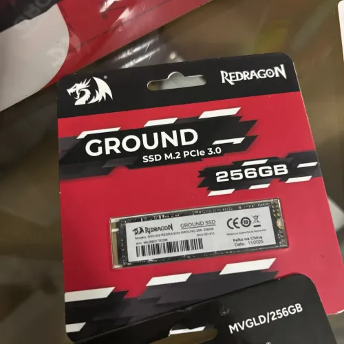 SSD M.2 NVMe Redragon Ground 256GB PCIe 3.0 GD-410
