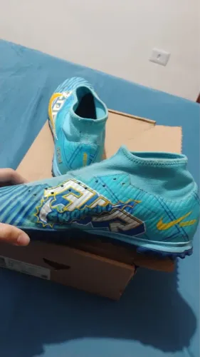 chuteira society mbappe Superfly 9, tamanho 41, usada apenas