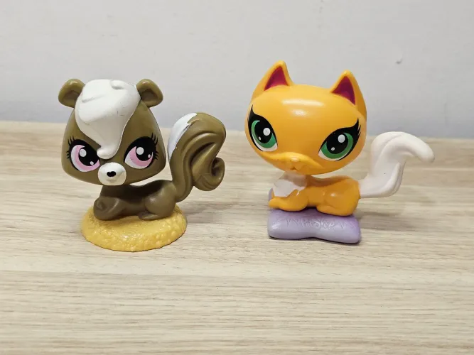 Kit 2 Brinquedos My Little PetShop McDonald?s