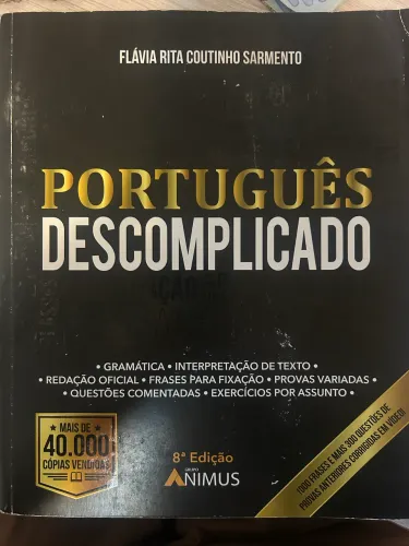 Livro Português para concursos