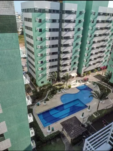 Apartamento 2/4 no Citta de Lauro, nascente, garagem coberta, lindo.