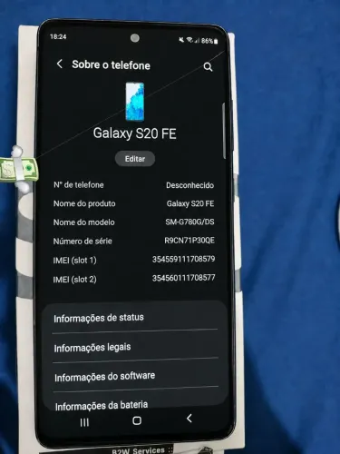 Celular S20 FE | 6GB Ram | 128gb