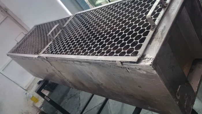 Vendo Churrasqueira de Inox Profissional para Espetinhos 