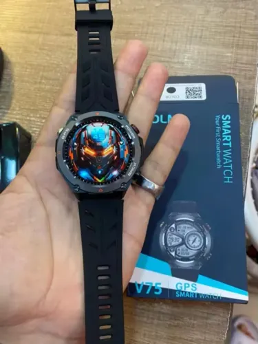 Smartwatch Colmi V75 com GPS - Chamadas e 12 Dias de Bateria