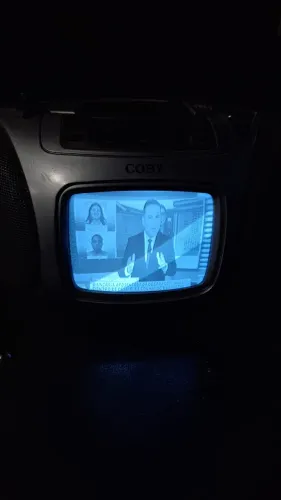 Radio CD e TV Coby funcionando 149,00 em ótimo estado, testamos na hora somos loja