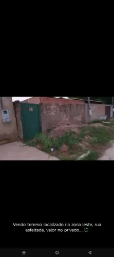 Terreno na zona leste,rua asfaltada...
