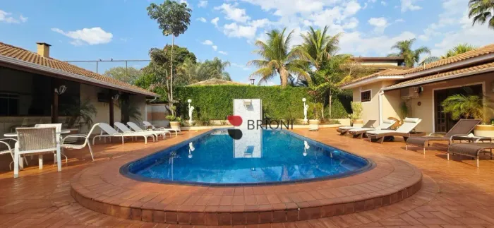 Chácara térrea alto padrão no Condomínio Village Bandeirantes 1, em Jardinópolis - Imobili