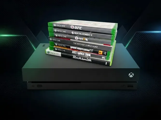 XBOX One X + Controle + Jogos - PERFEITO ESTADO!