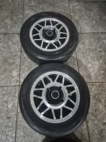 Roda aro 14 para fusca e derivados 4x130 com pneus