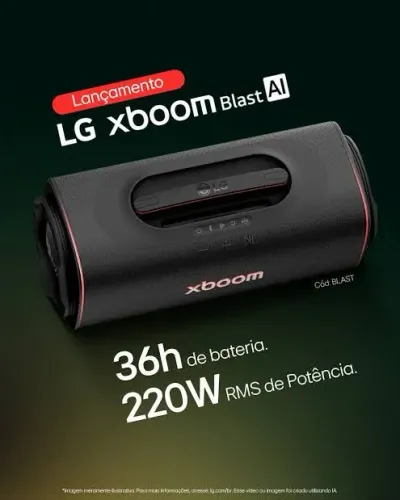 Caixa De Som LG Xboom Blast