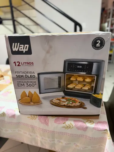 Vendo-Fritadeira Elétrica Sem Óleo WAP 12 Litros Air Fryer 360° Digital