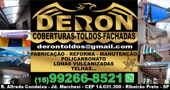 Deron Toldos e Coberturas