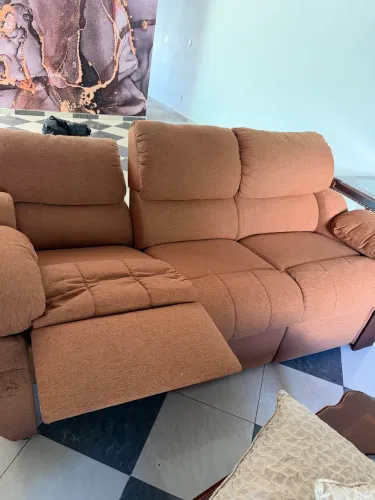 Sofá 2 e 3 lugares reclinável excelente estrutura