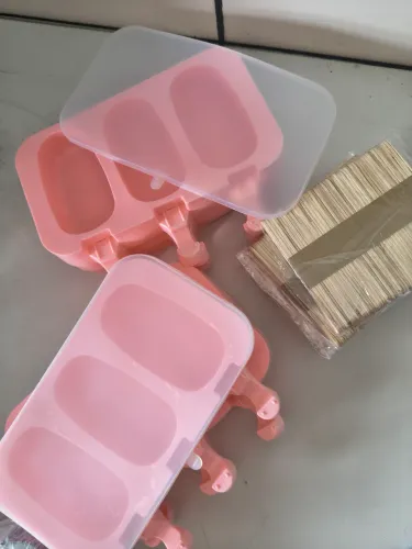 Kit 6 Formas de Picolé Silicone