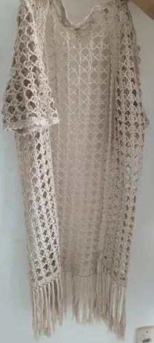 Kimono feito em crochê