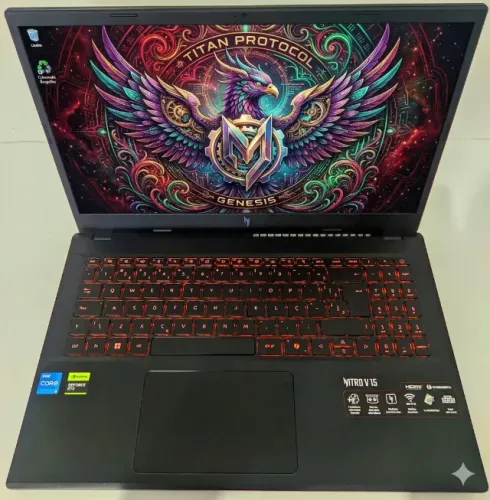 Notebook Gamer Acer V15 i5-13420H RTX 4050 (12 Dias de Uso)